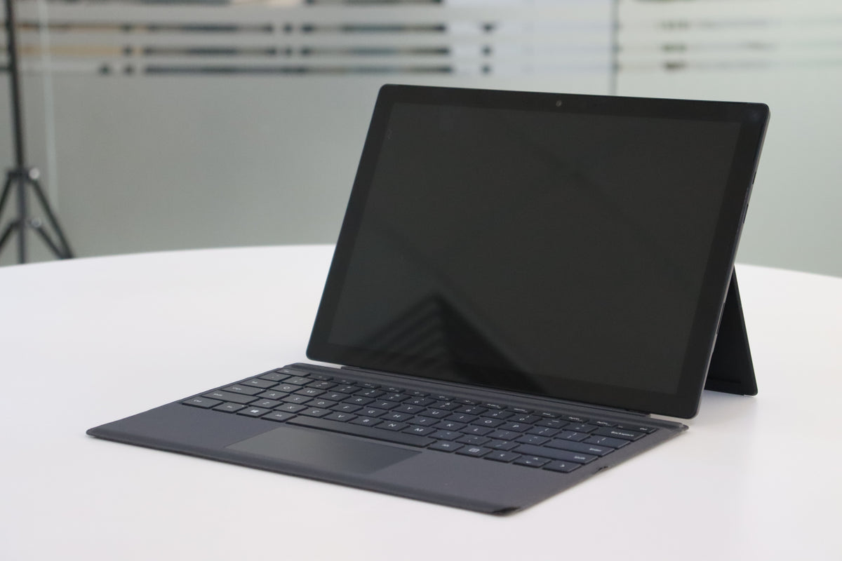 MICROSOFT SURFACE PRO 7+ SN:78365 right front angle