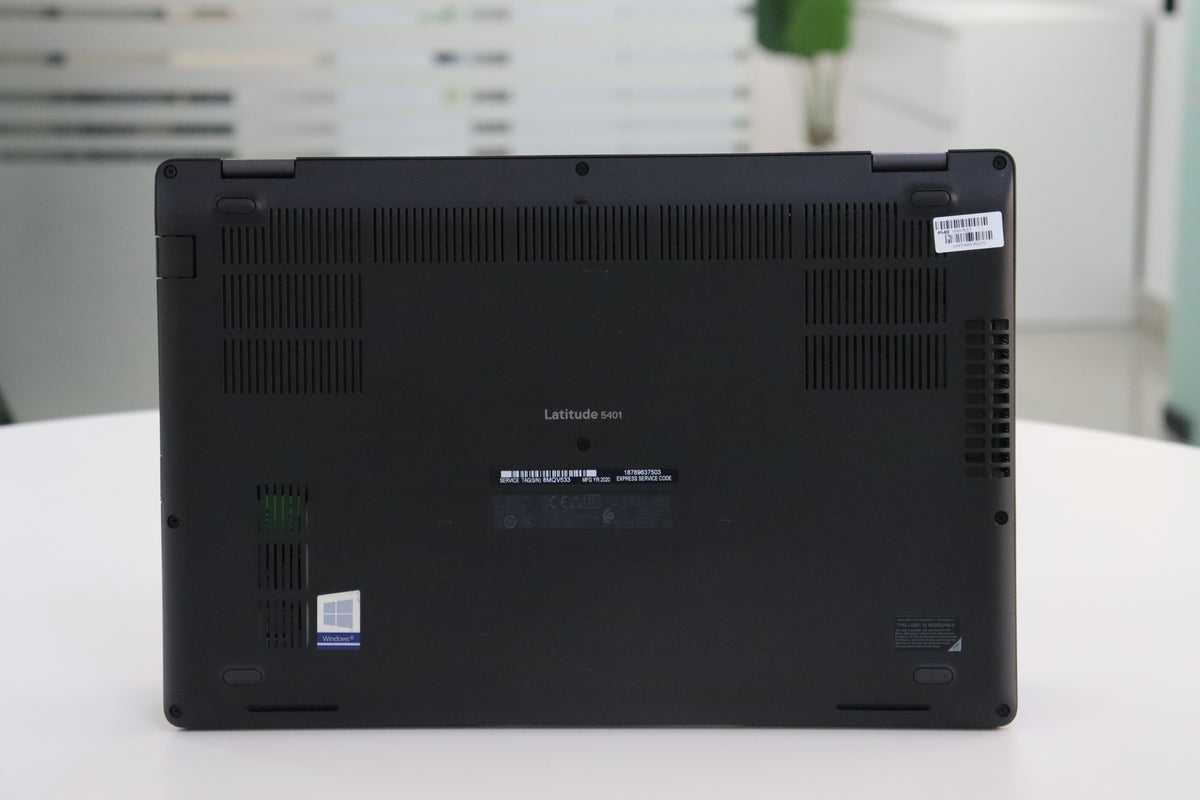 DELL LATITUDE 5401 SN:95828 bottom view
