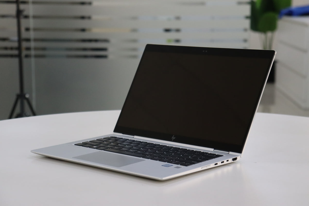 HP ELITEBOOK X360 1030 G3 SN:18782 right front angle