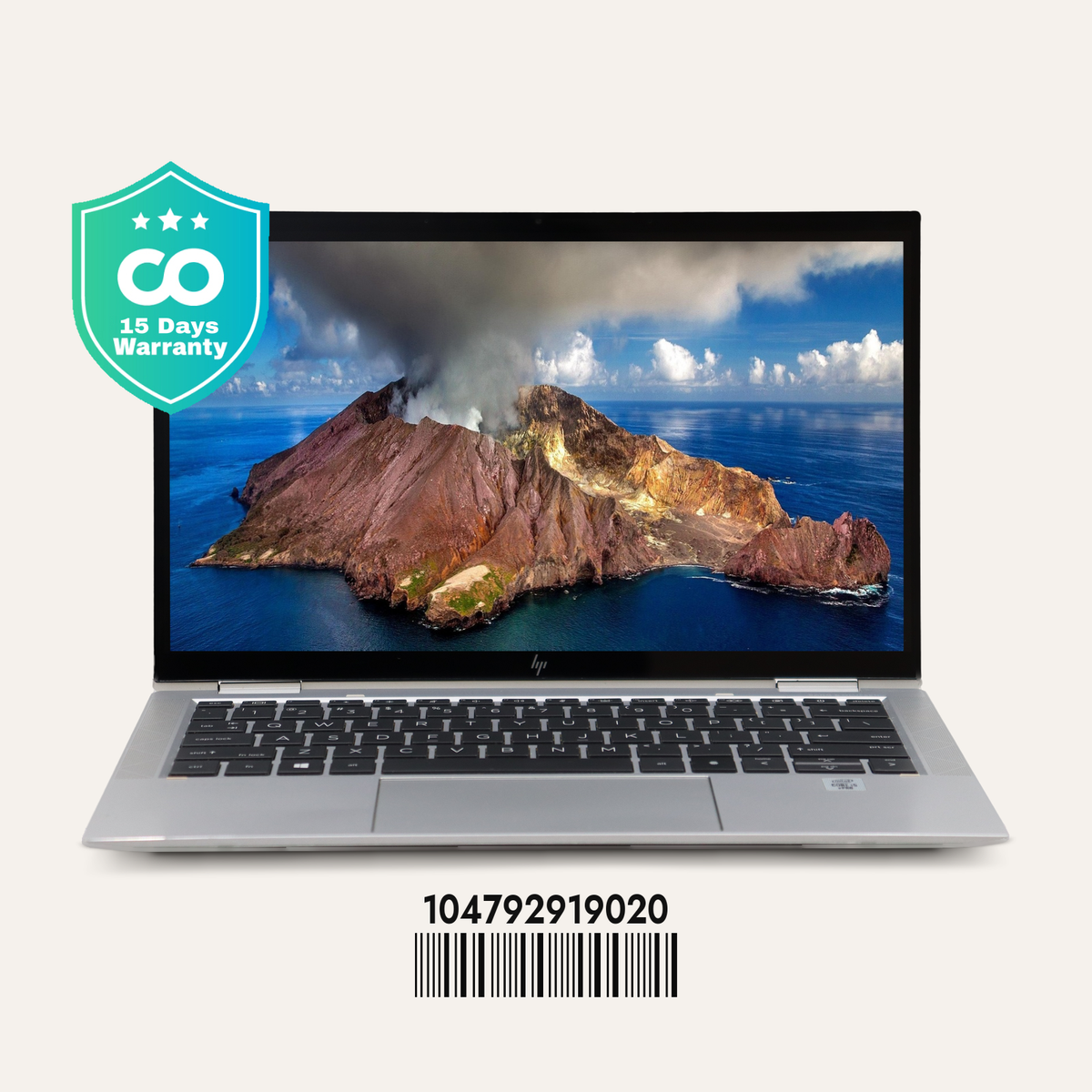 HP ELITEBOOK X360 1030 G7 SN: 19020 front view