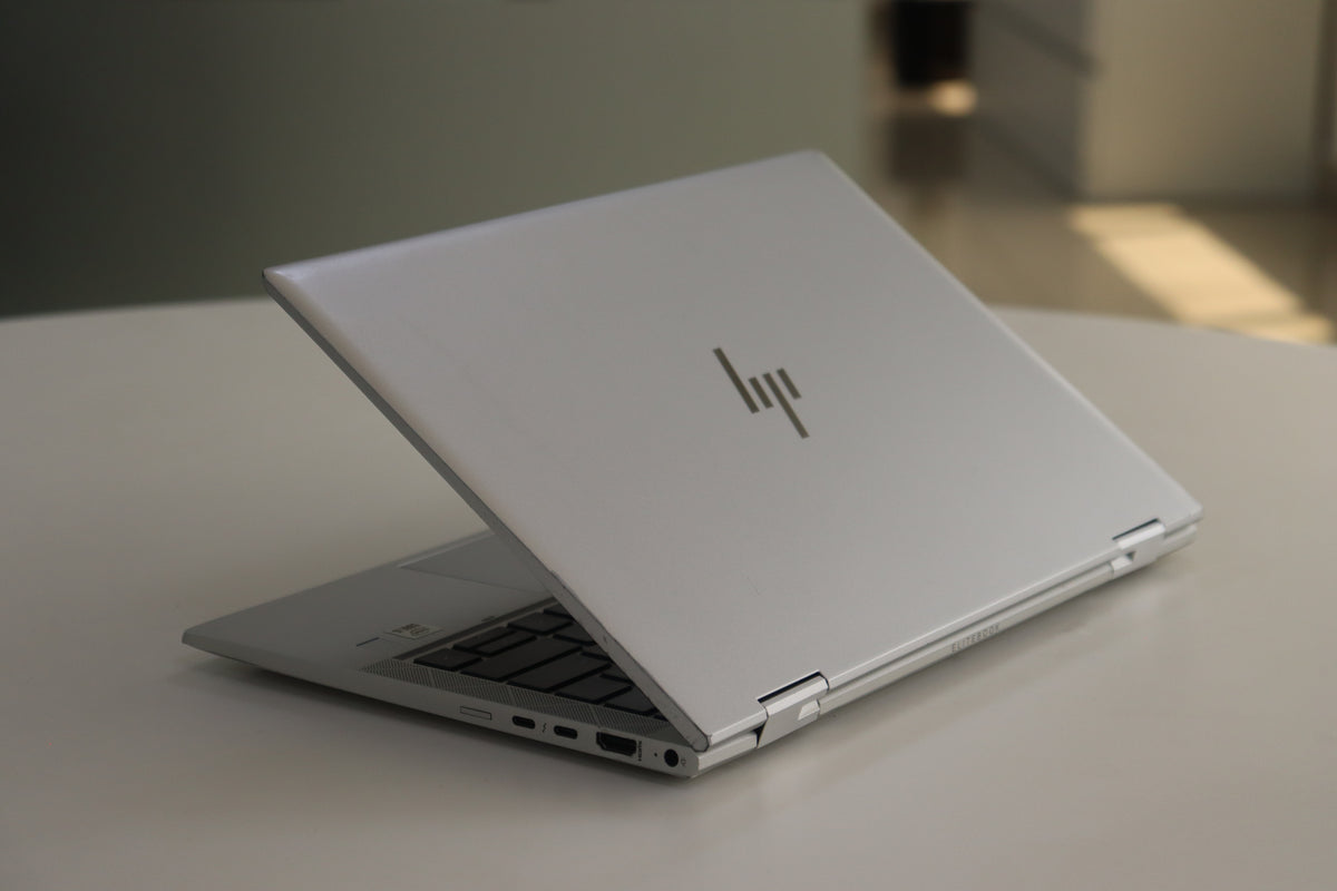 HP ELITEBOOK X360 830 G7 SN:18479 rear right angle