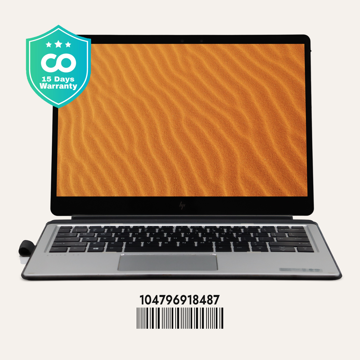 HP ELITE X2 1012 G2 SN: 18487 front view