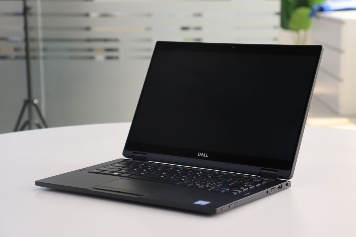 DELL LATITUDE 7390 2-IN-1 SN:20656 right front angle