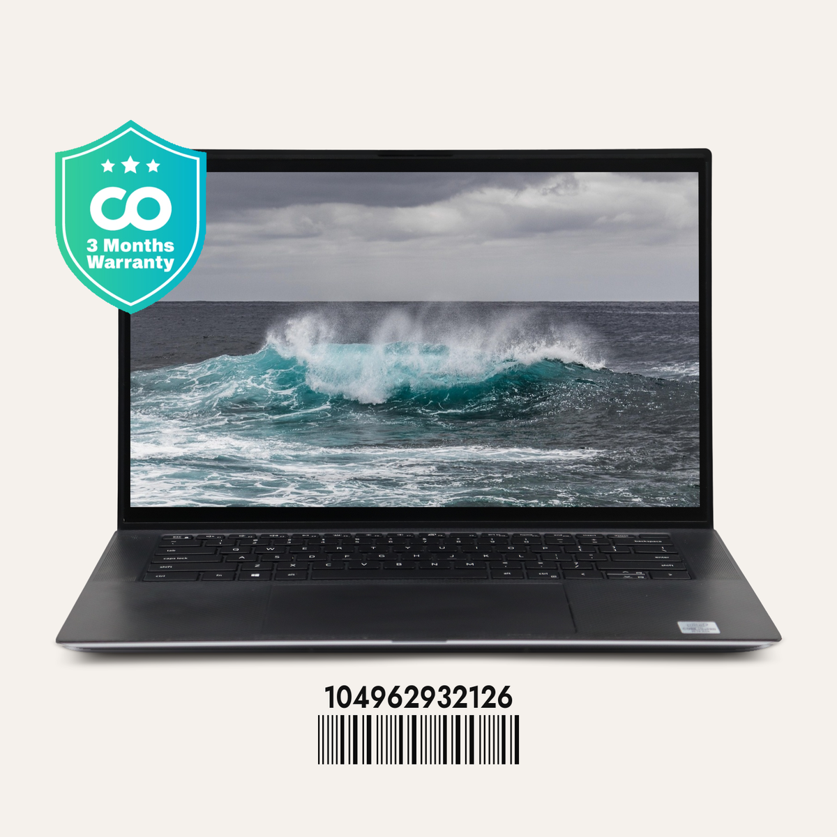 DELL PRECISION 5550 SN: 32126 front view