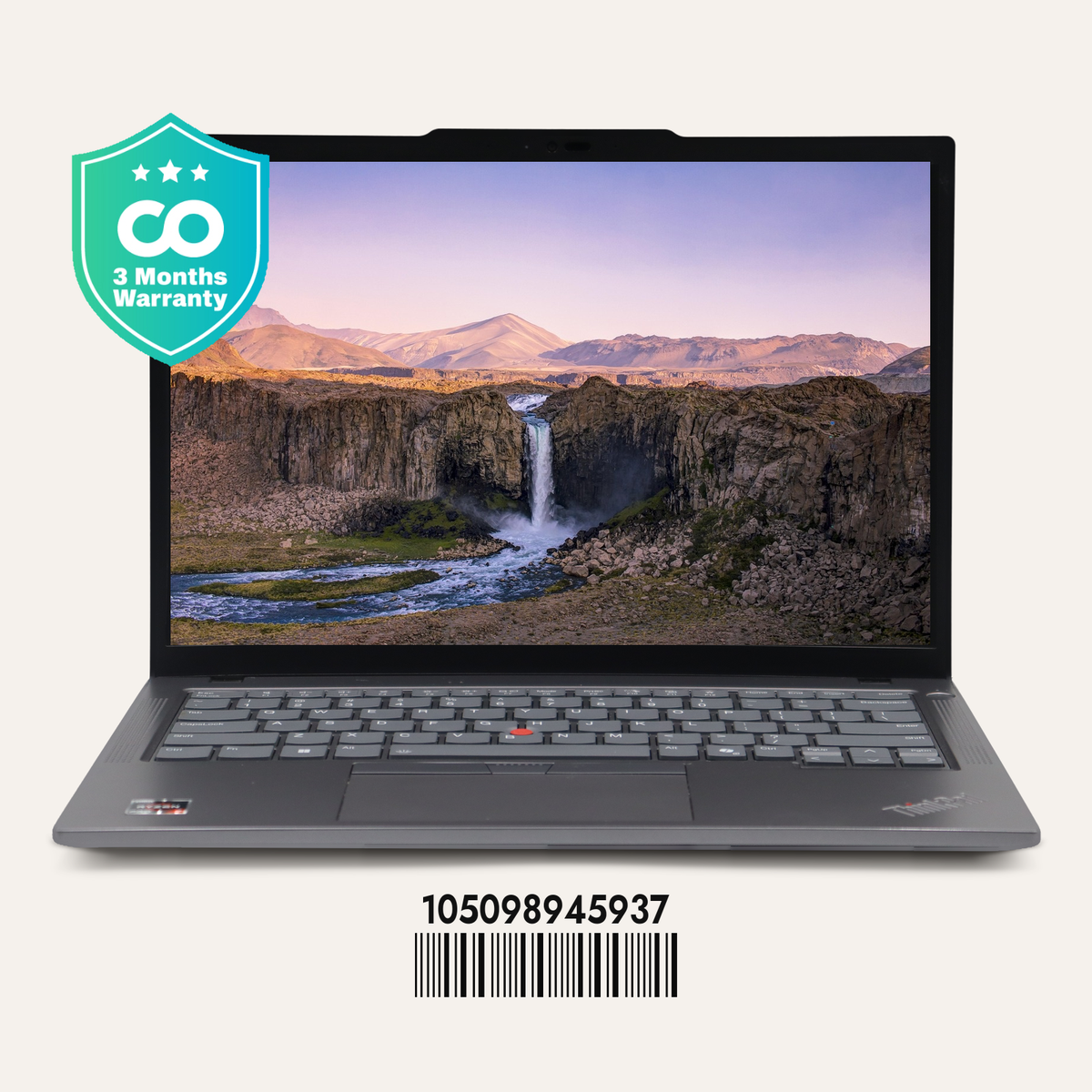 LENOVO THINKPAD T14 GEN 5 SN: 45937 front view