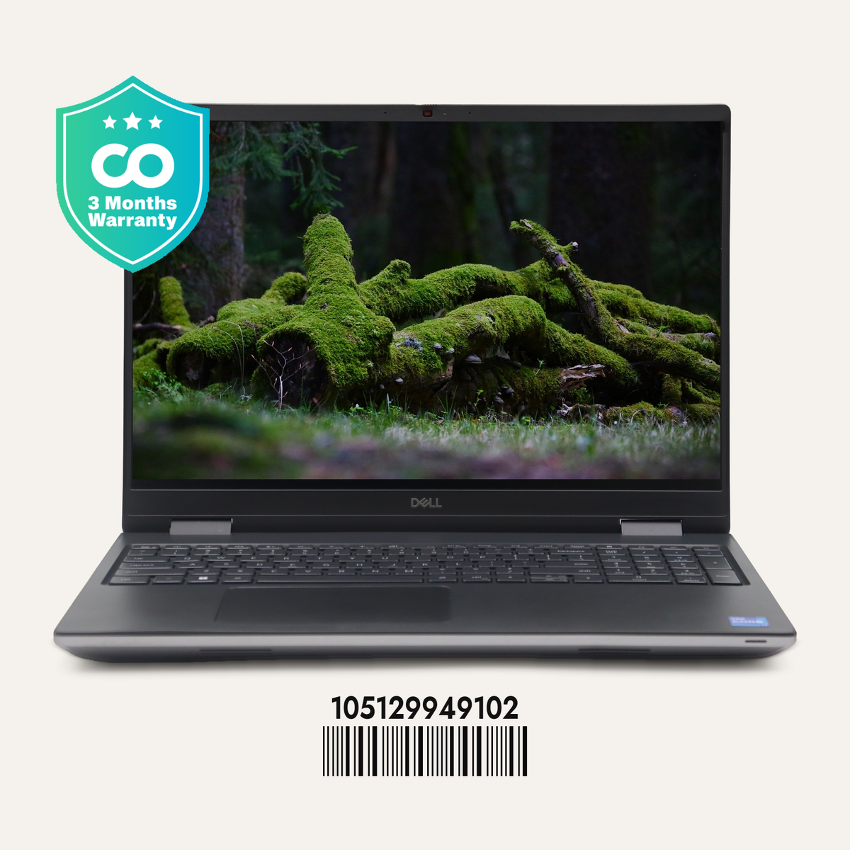 DELL PRECISION 7670 SN: 49102 front view