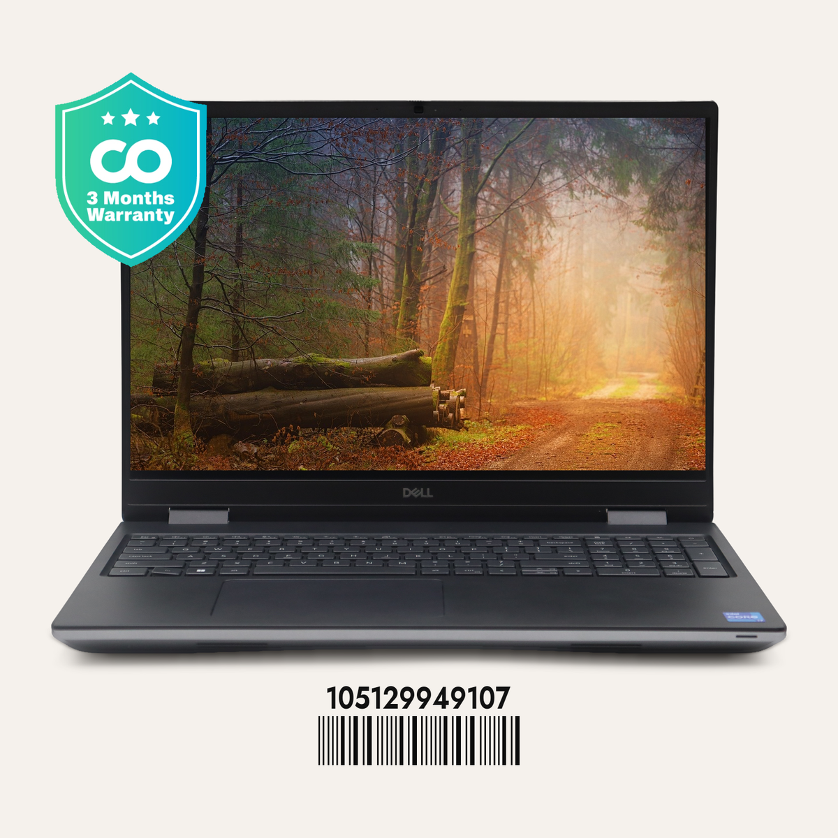 DELL PRECISION 7670 SN: 49107 front view
