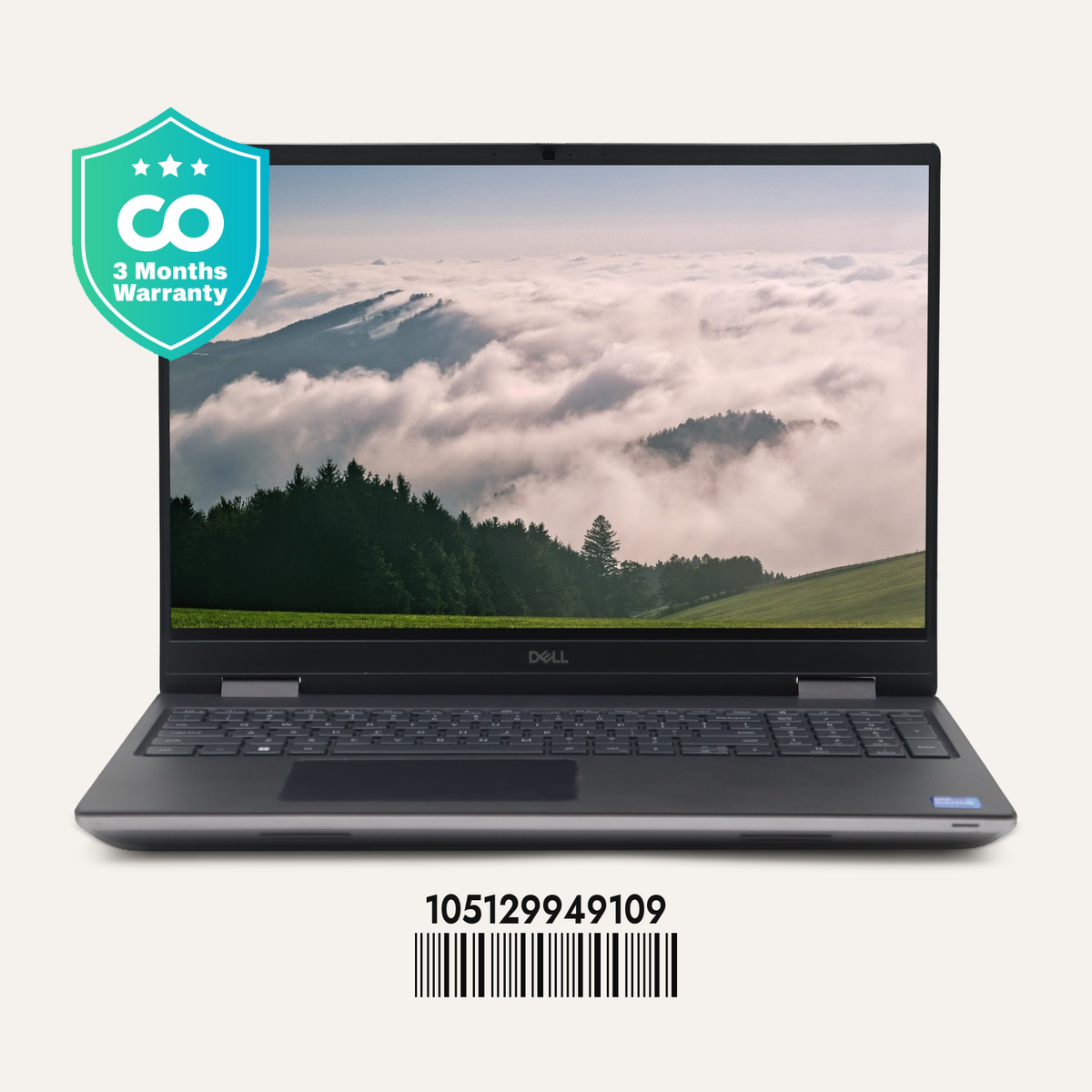 DELL PRECISION 7670 SN: 49109 front view