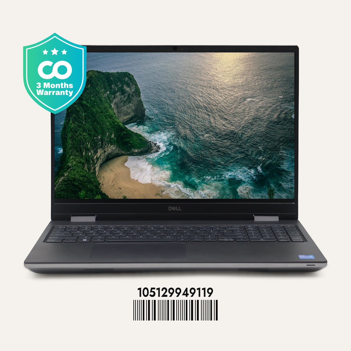 DELL PRECISION 7670 SN: 49119 front view