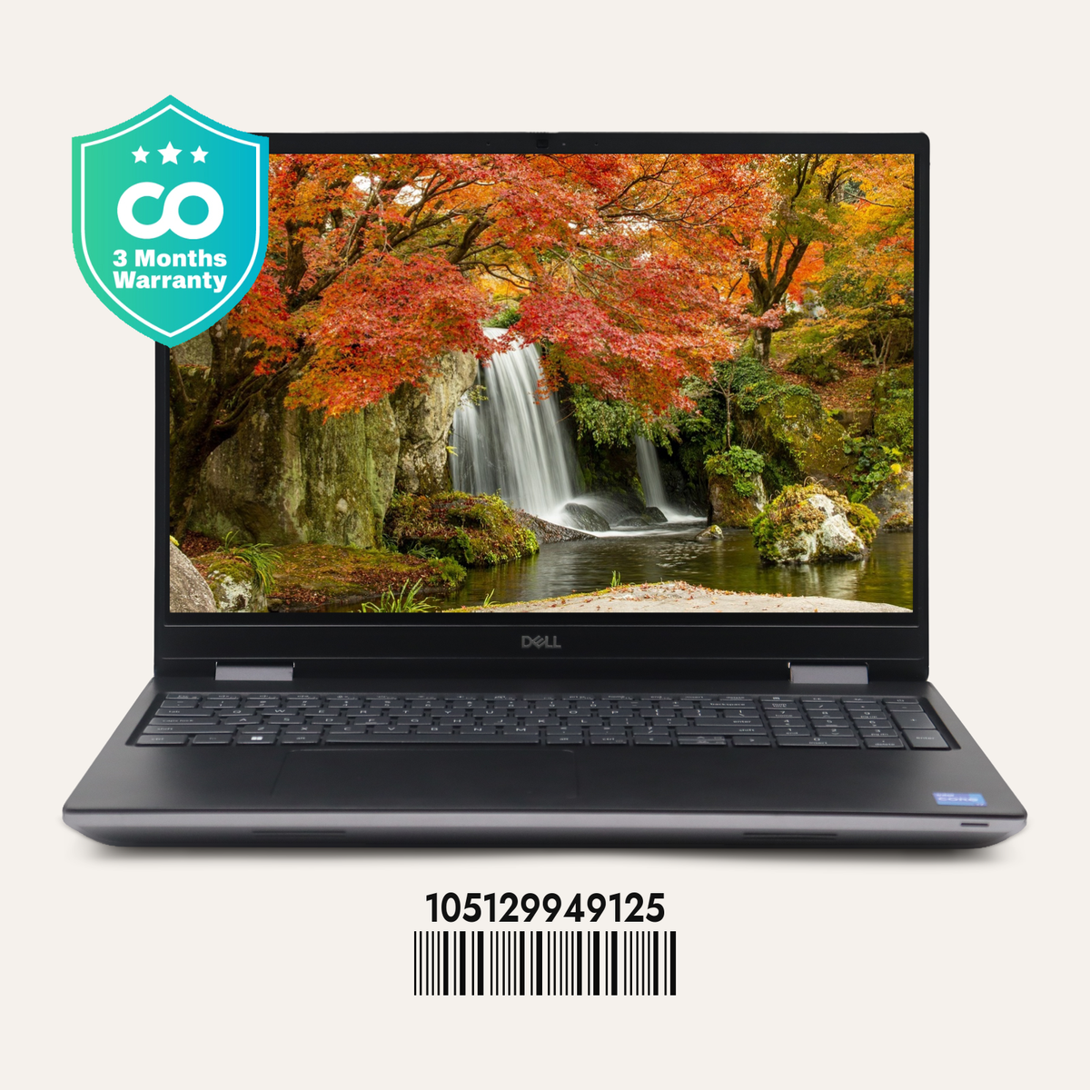 DELL PRECISION 7670 SN: 49125 front view