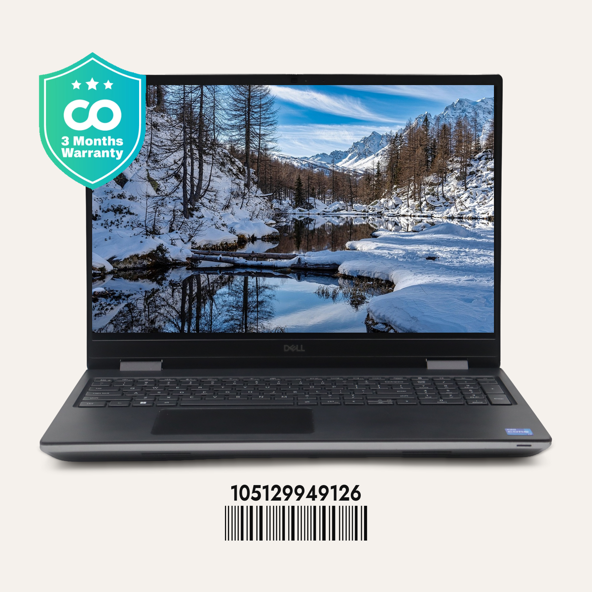 DELL PRECISION 7670 SN: 49126 front view