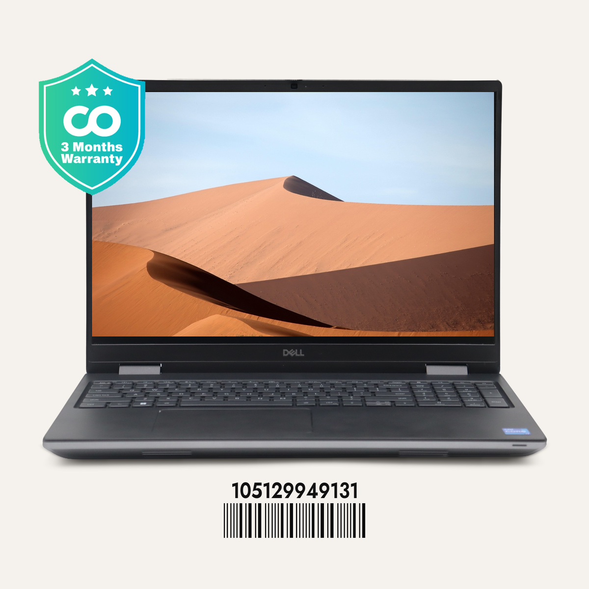 DELL PRECISION 7680 SN: 49131 front view