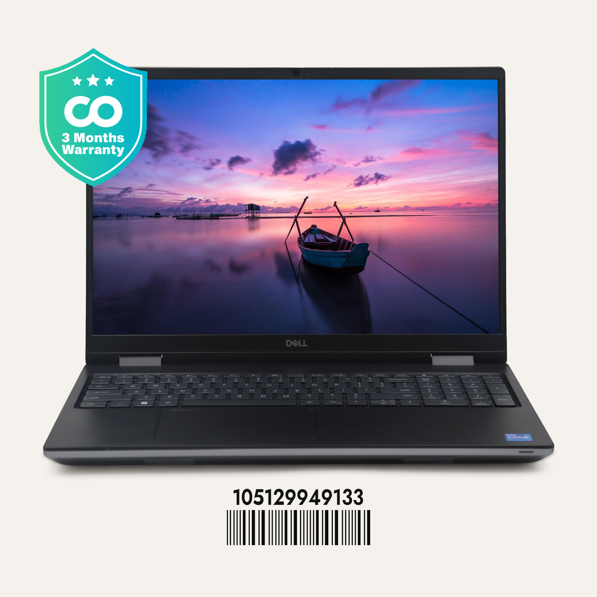 DELL PRECISION 7680 SN: 49133 front view