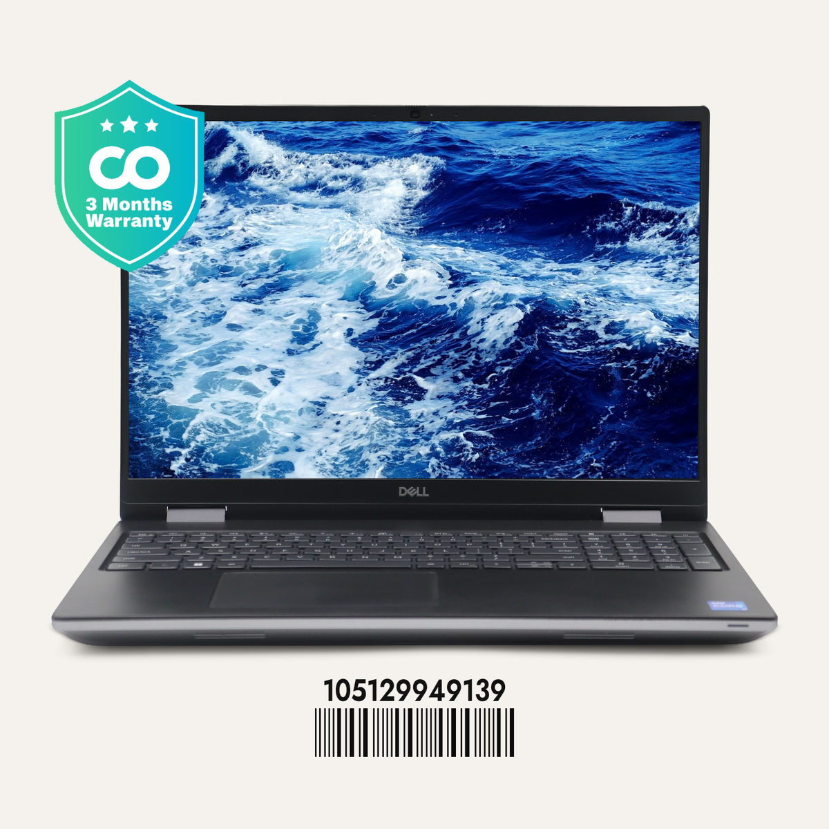DELL PRECISION 7680 SN: 49139 front view