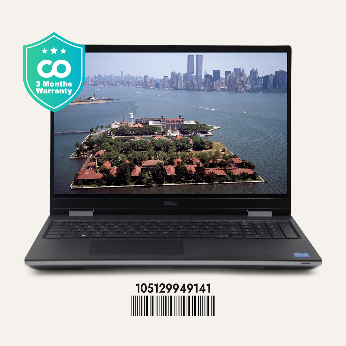 DELL PRECISION 7680 SN: 49141 front view