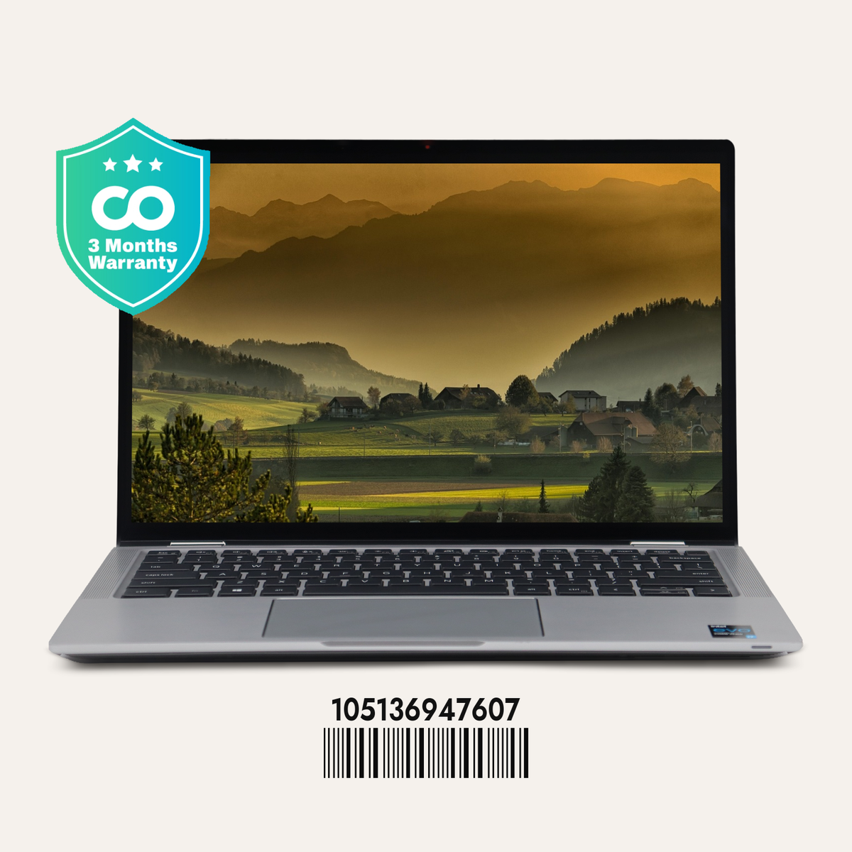 DELL LATITUDE 9420 SN: 47607 front view