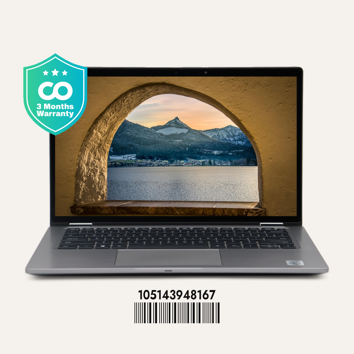 DELL LATITUDE 7410 Serial No.: 105143948167 front view