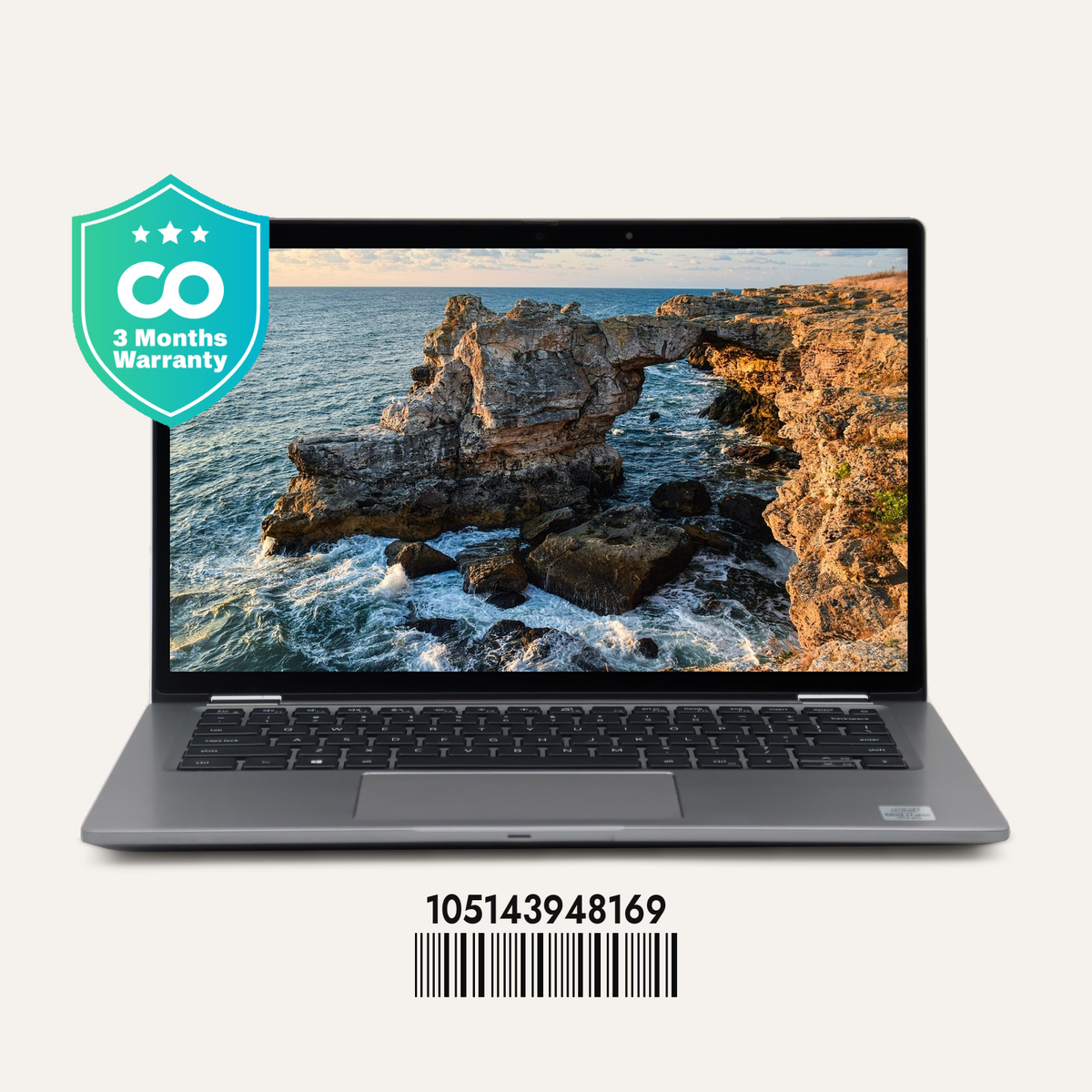 DELL LATITUDE 7410 Serial No.: 105143948169 front view