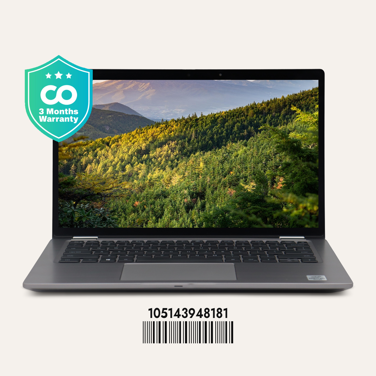 DELL LATITUDE 7410 2-in-1 SN: 48181 front view
