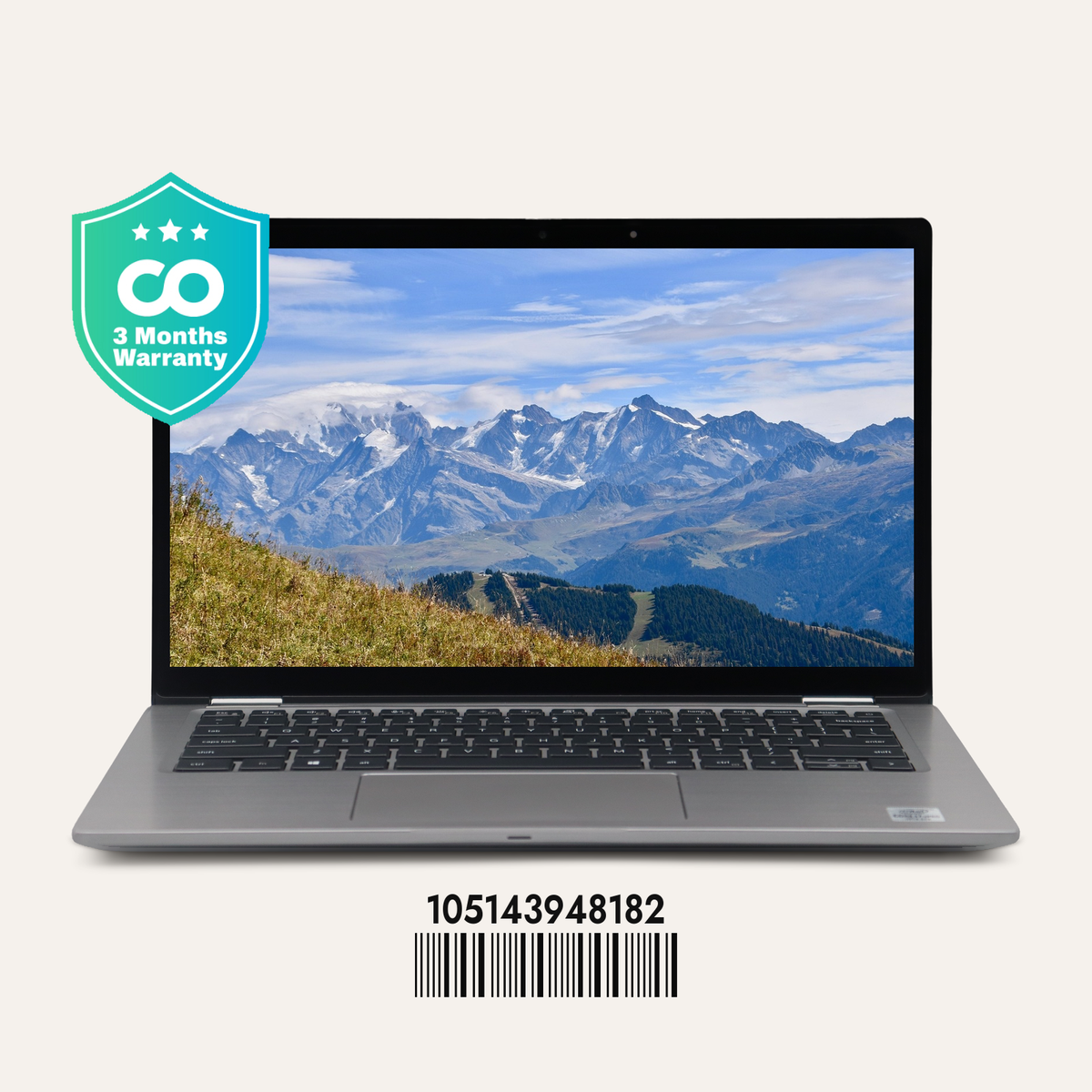 DELL LATITUDE 7410 2-in-1 SN: 48182 front view