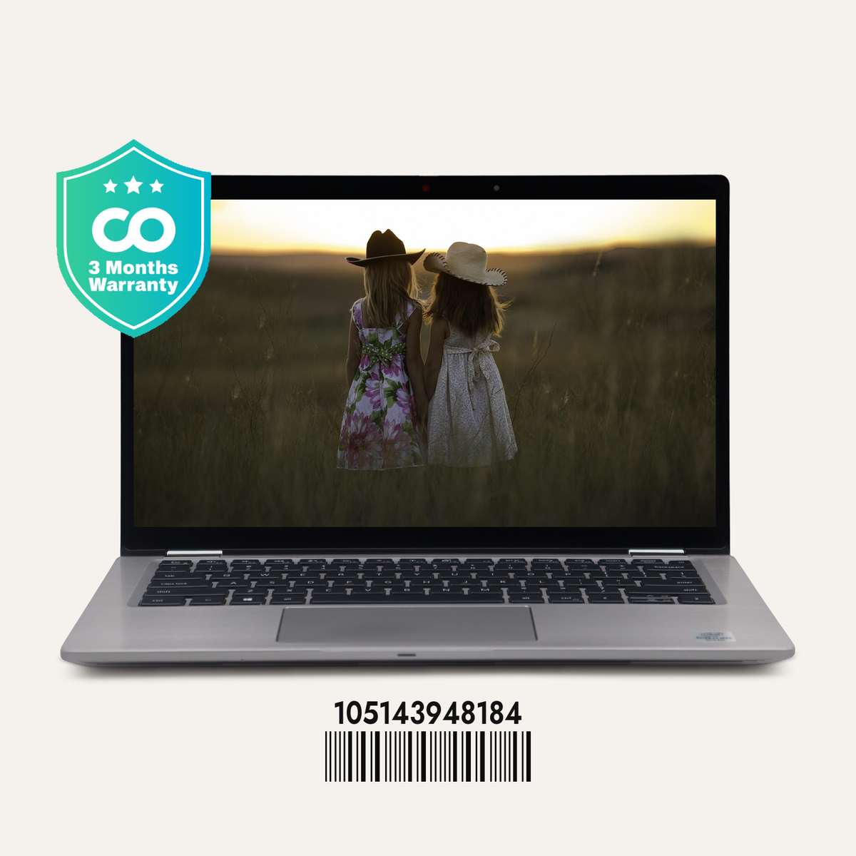 DELL LATITUDE 7410 2-in-1 SN: 48184 front view