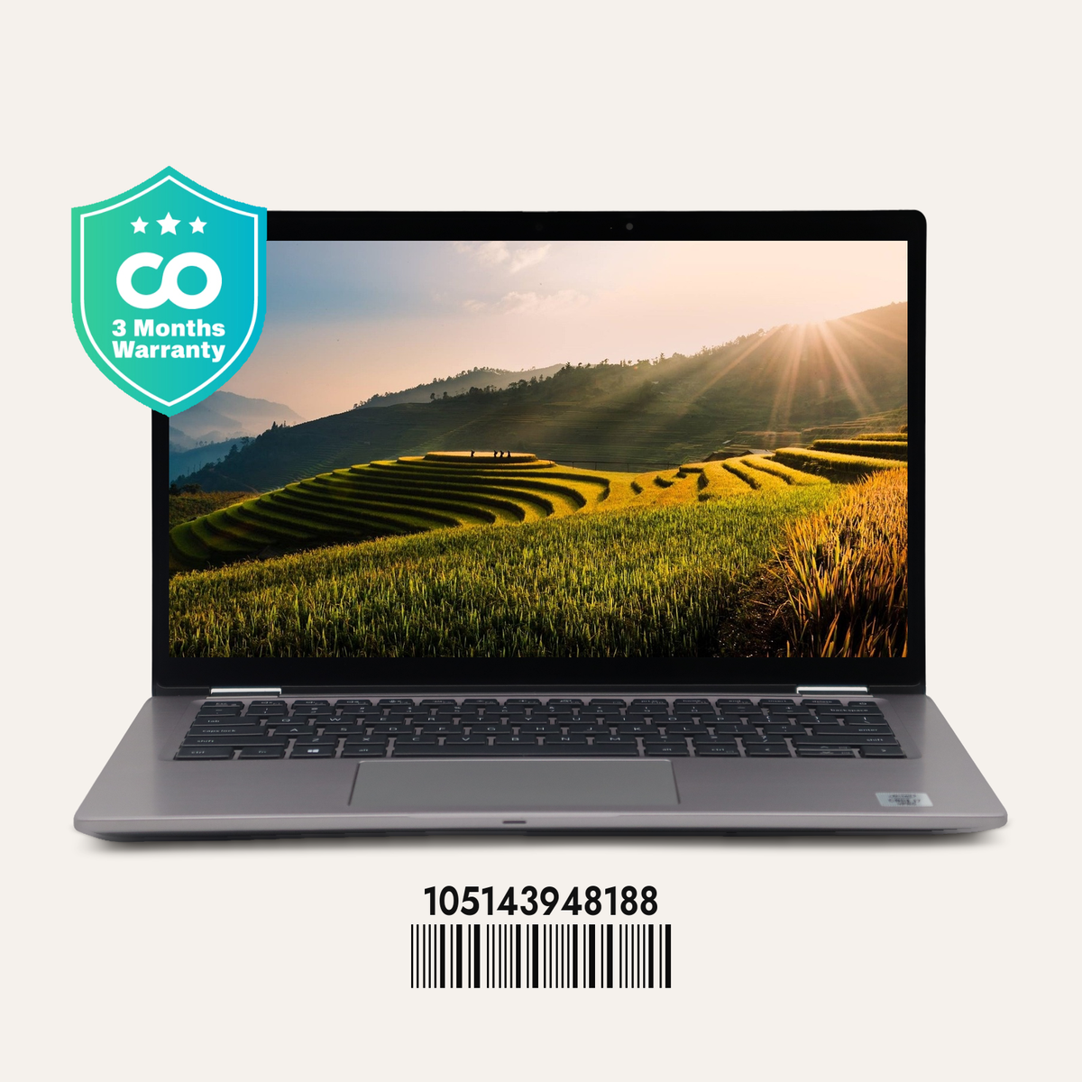 DELL LATITUDE 7410 2-in-1 SN: 48188 front view