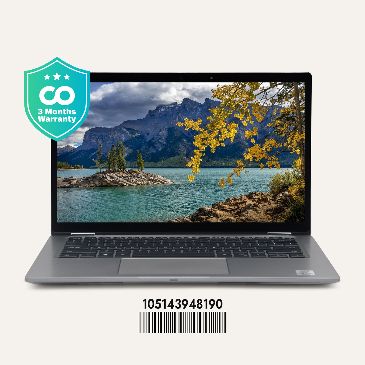 DELL LATITUDE 7410 2-in-1 SN: 48190 front view