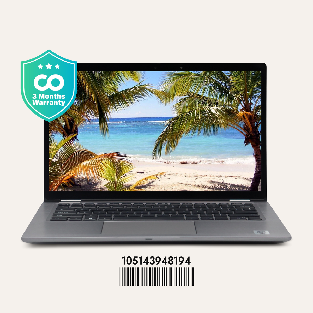 DELL LATITUDE 7410 2-in-1 SN: 48194 front view