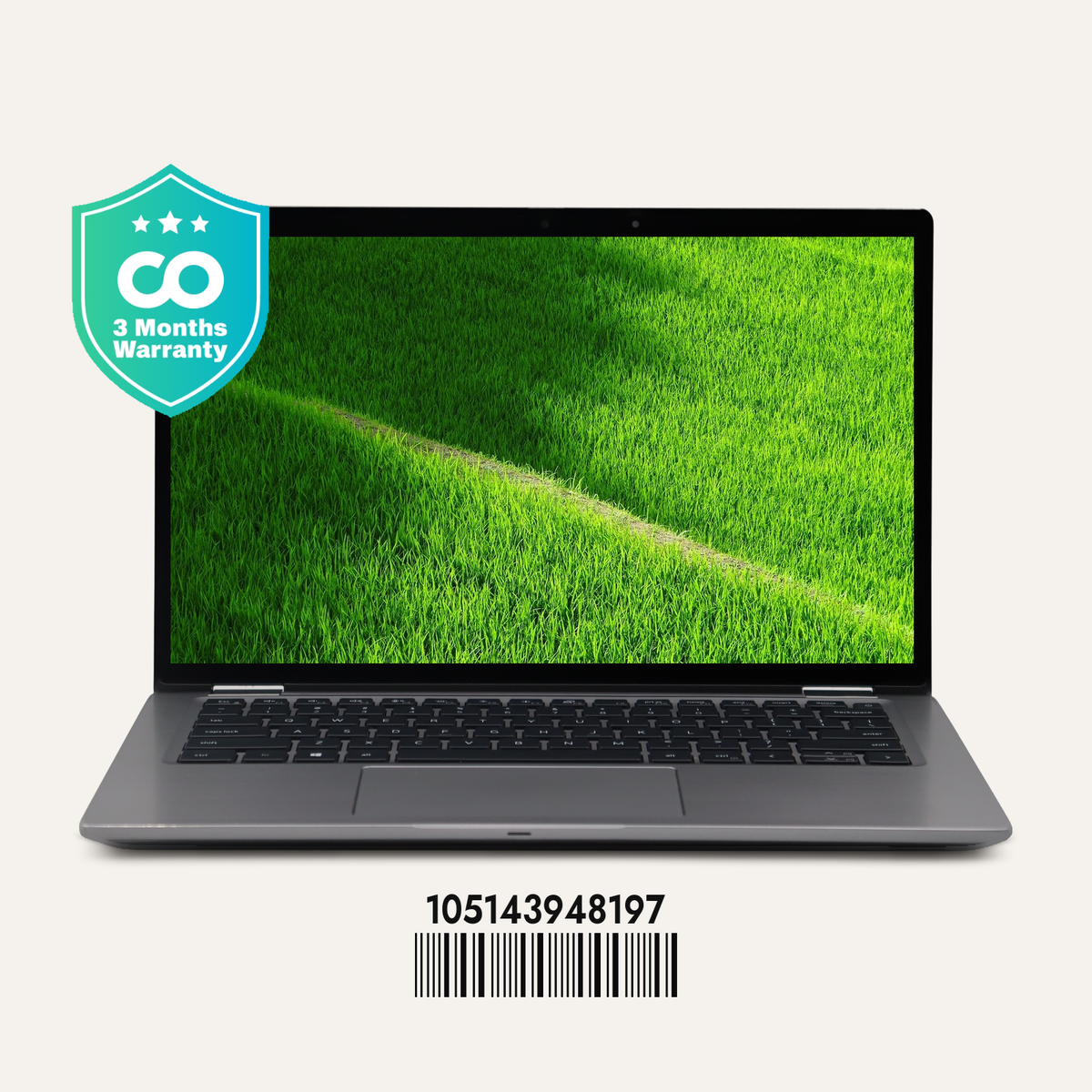 DELL LATITUDE 7410 SN: 48197 front view