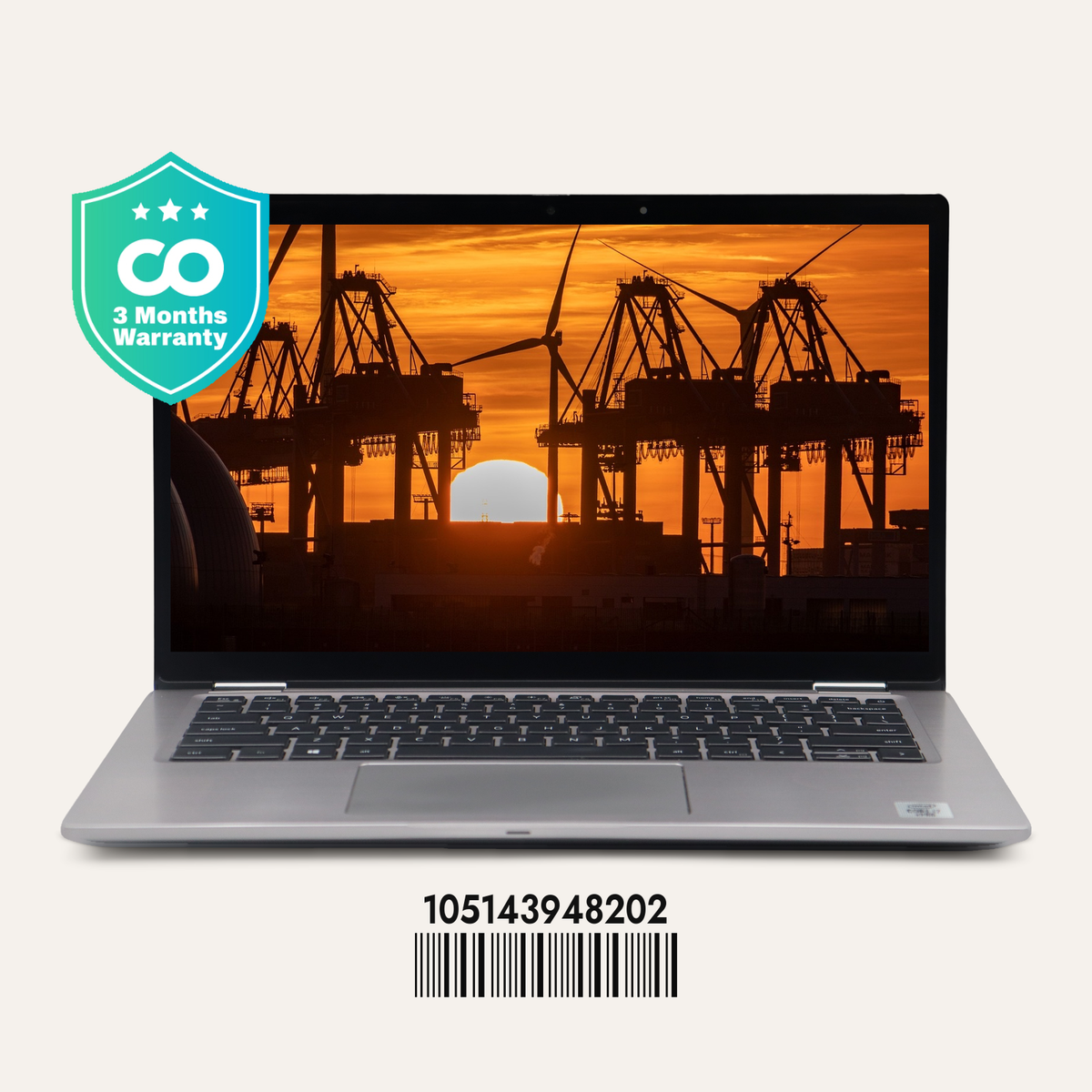 DELL LATITUDE 7410 2-in-1 SN: 48202 front view