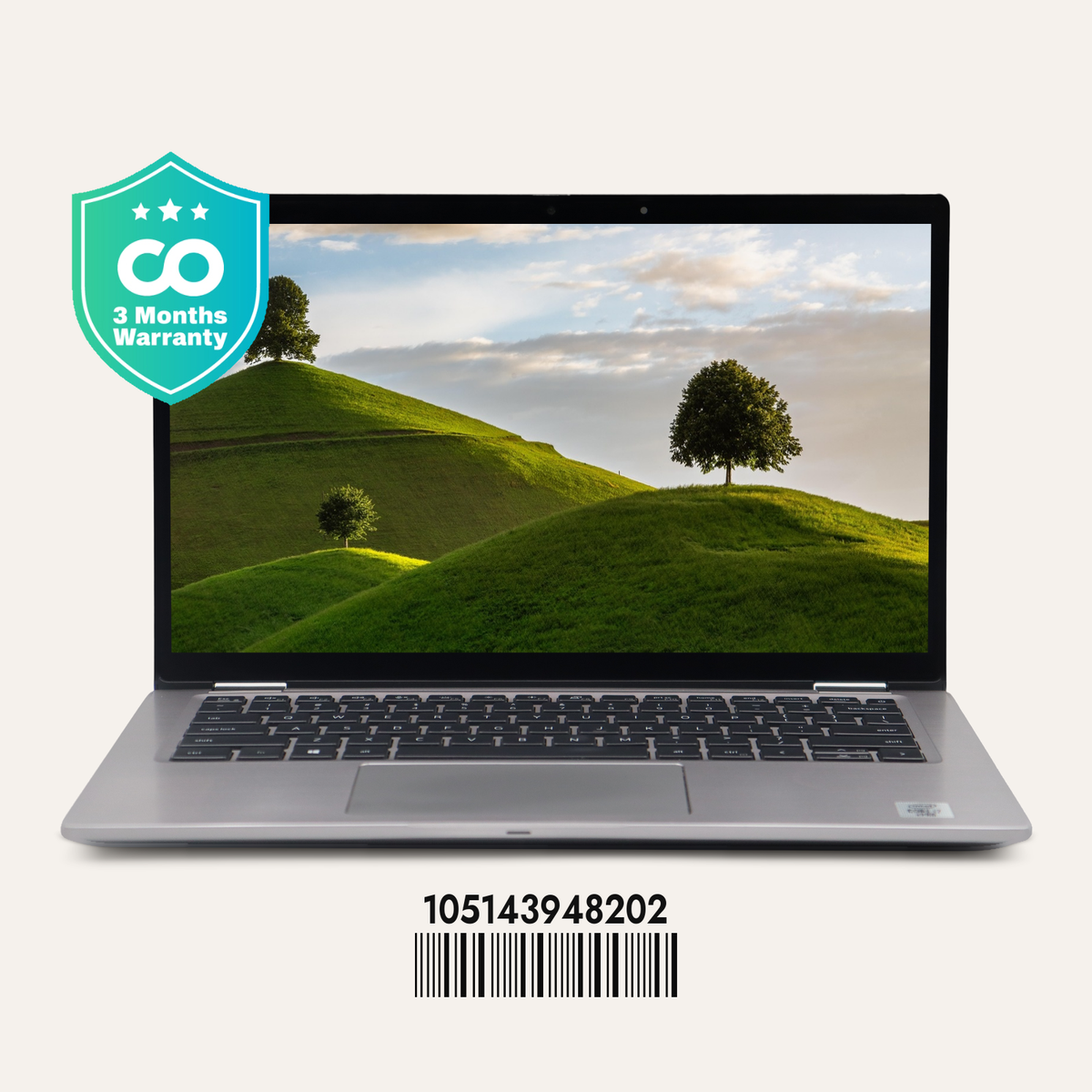 DELL LATITUDE 7410 2-in-1 SN: 48202 front view