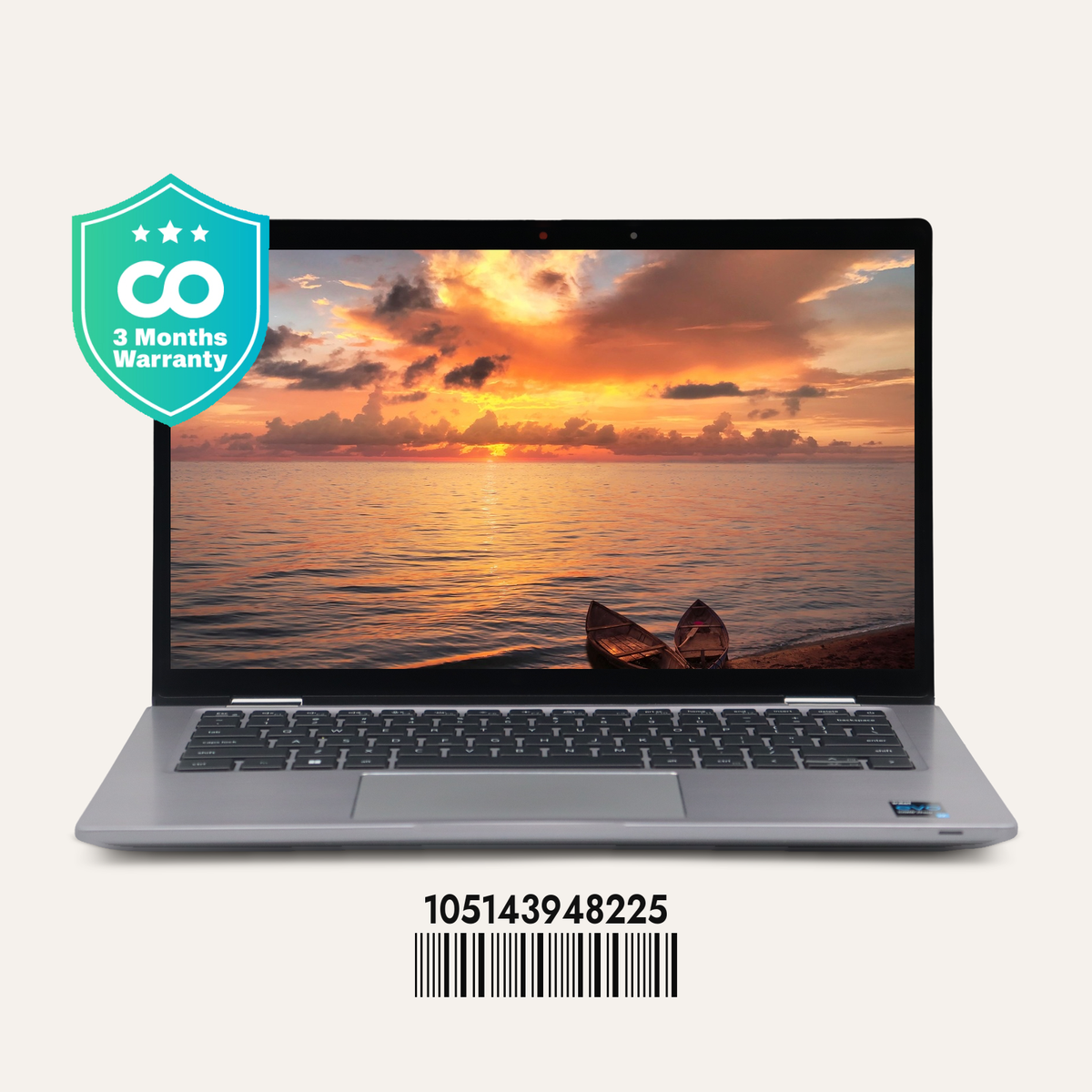 DELL LATITUDE 7420 SN: 48225 front view