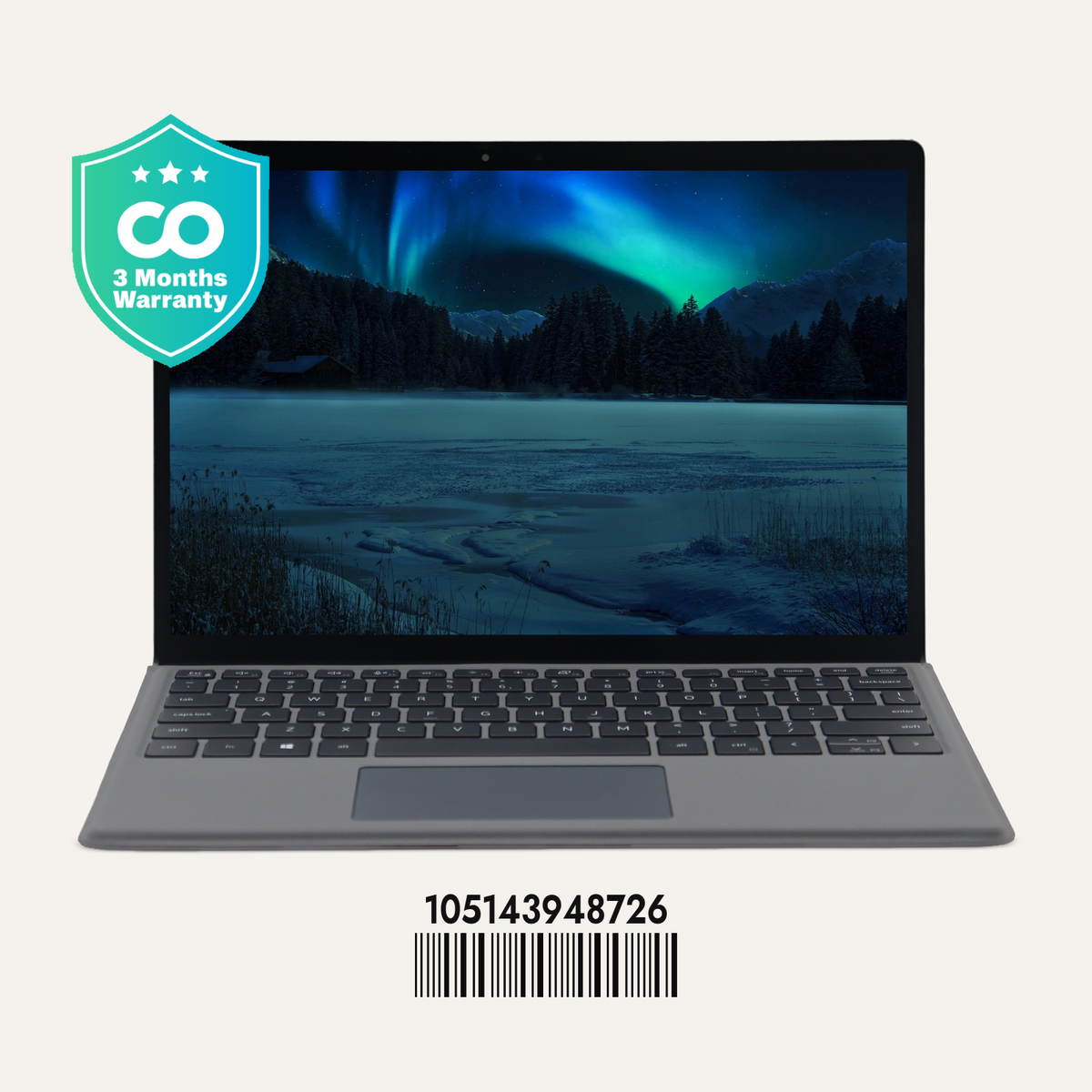 DELL LATITUDE 7320 DETACHABLE SN: 48726 front view