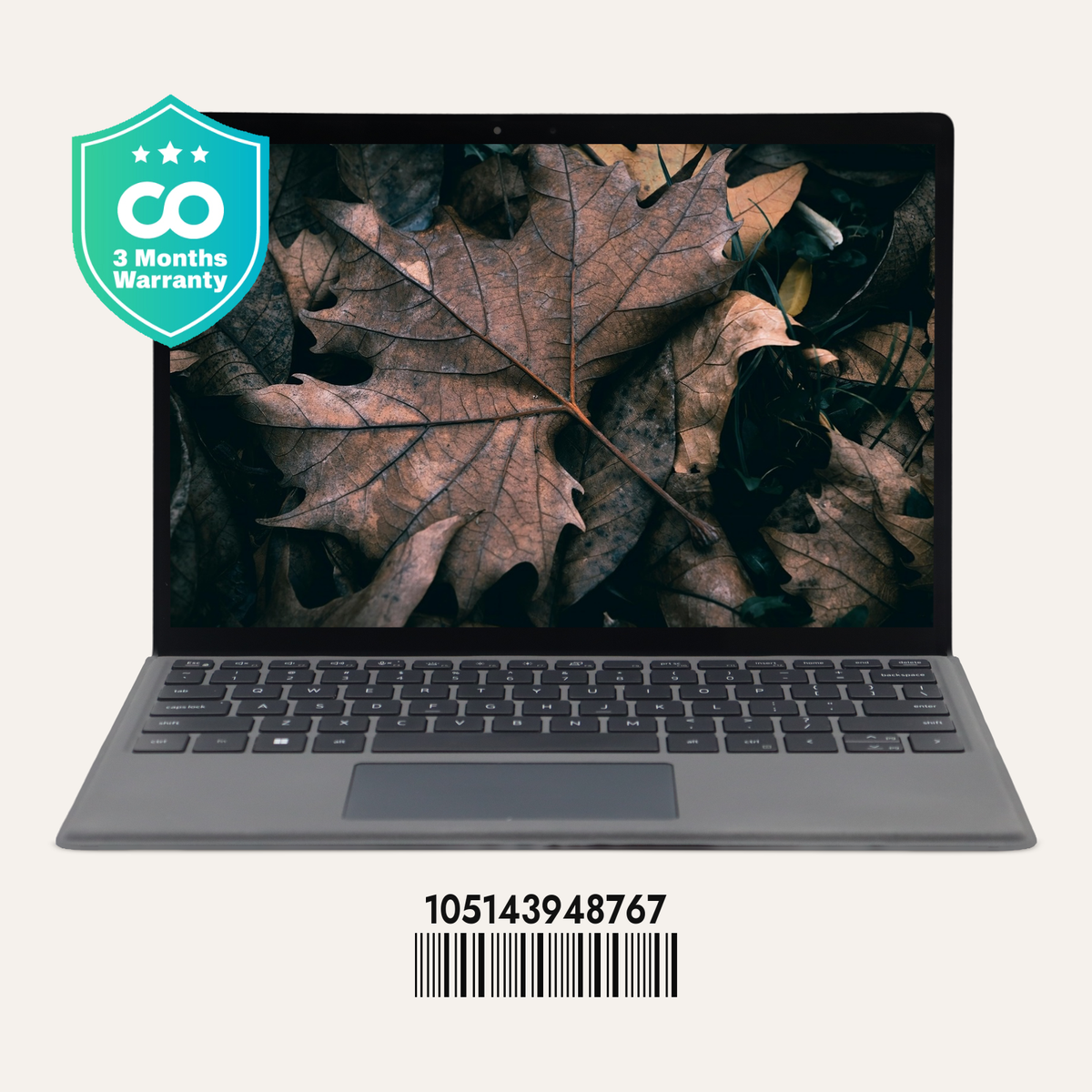DELL LATITUDE 7320 DETACHABLE SN: 48767 front view