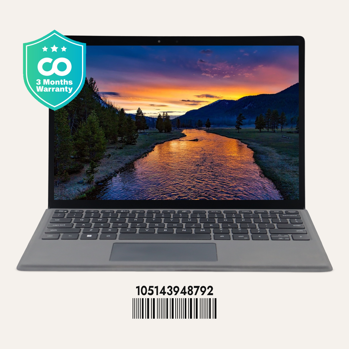 DELL LATITUDE 7320 DETACHABLE SN: 48792 front view
