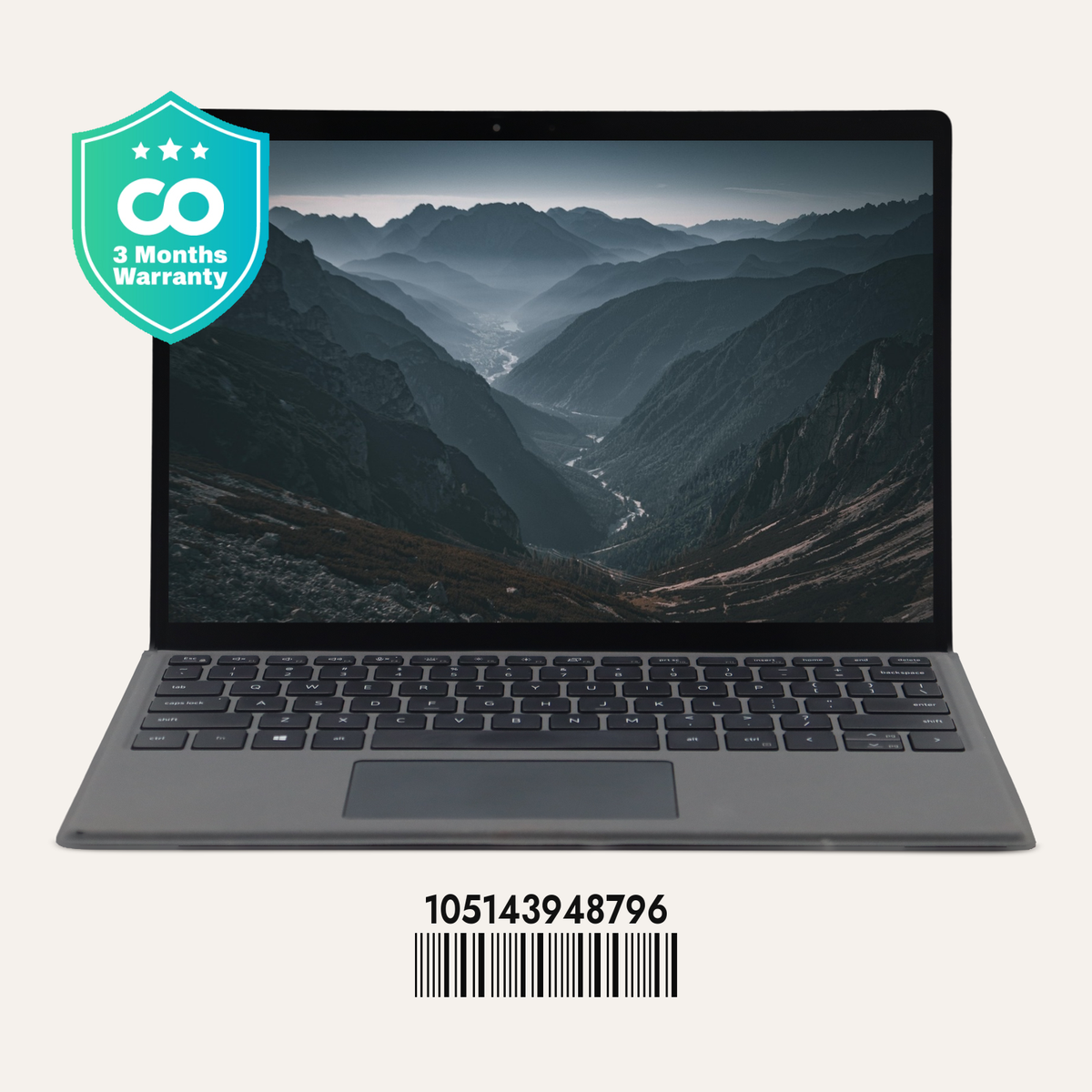DELL LATITUDE 7320 DETACHABLE SN: 48796 front view
