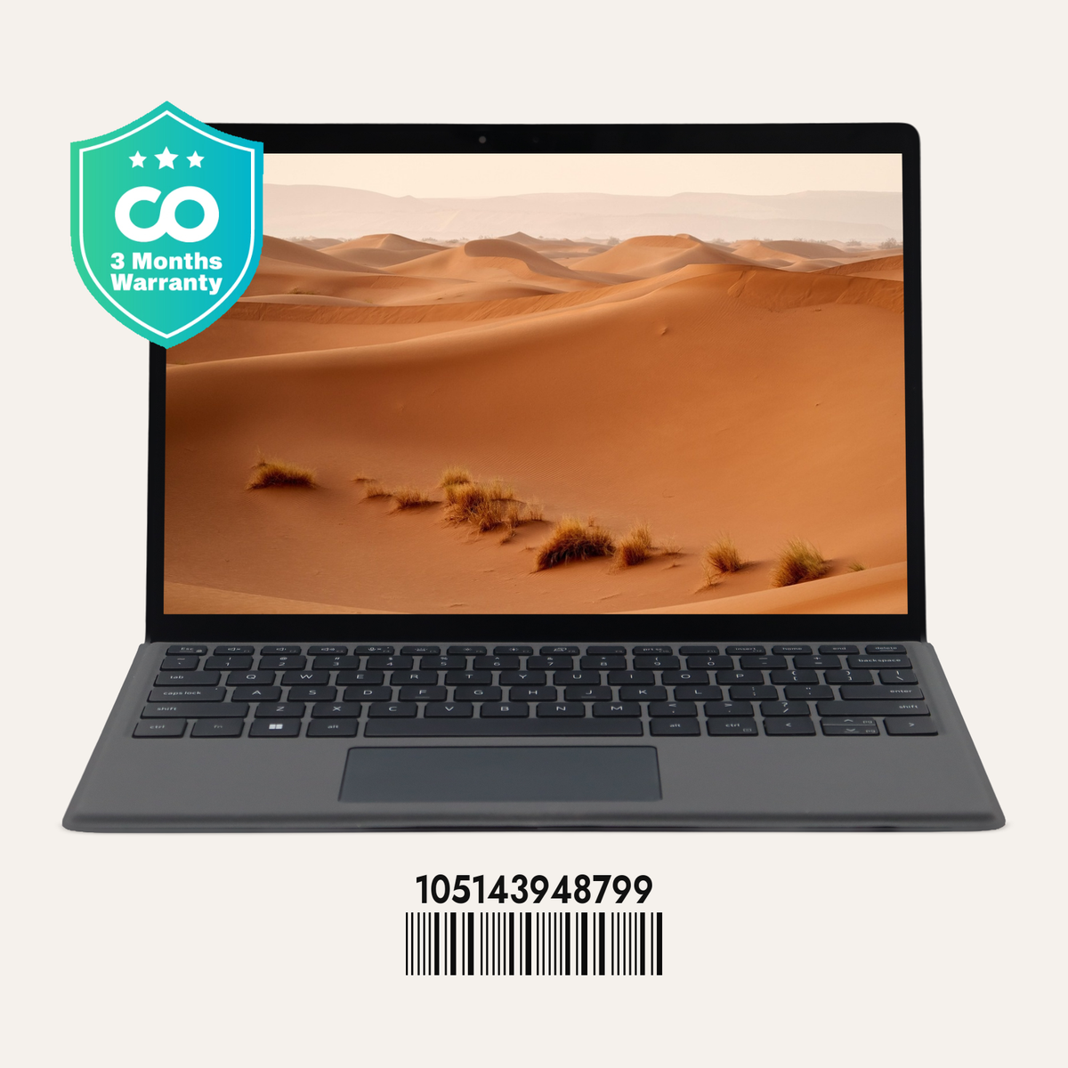 DELL LATITUDE 7320 DETACHABLE SN: 48799 front view