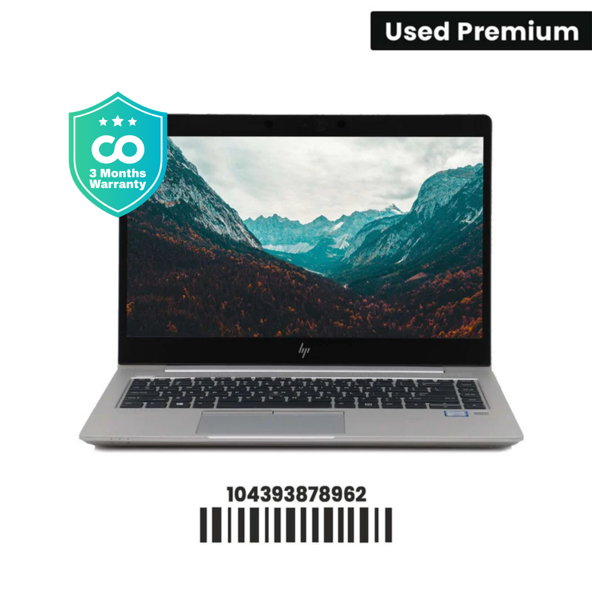 HP ELITEBOOK 840 G6: 8th Gen i7, 16GB RAM, 256GB SSD, SN:78962