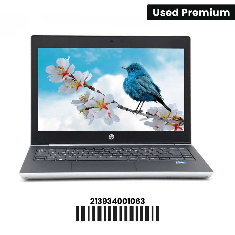 HP ProBook 430 G5: Celeron, 8GB RAM, 128GB SSD, SN:01063