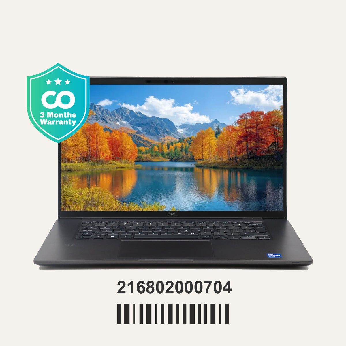 DELL LATITUDE 7520 - 216802000704 - 3 Months Warranty