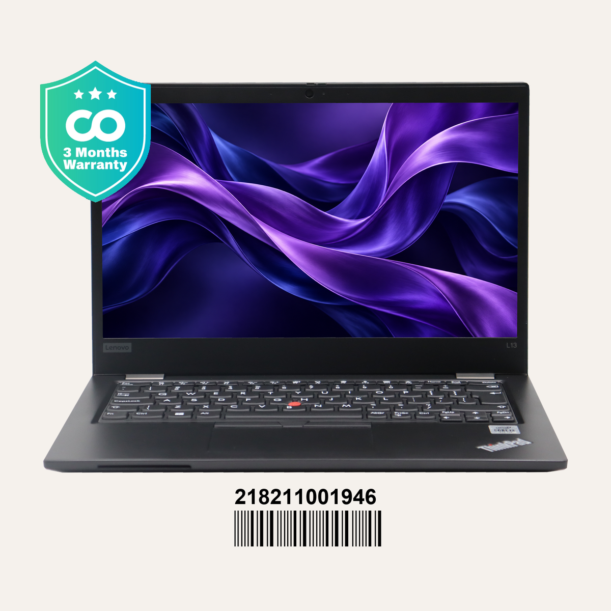 Lenovo ThinkPad L13 Gen 1 front view