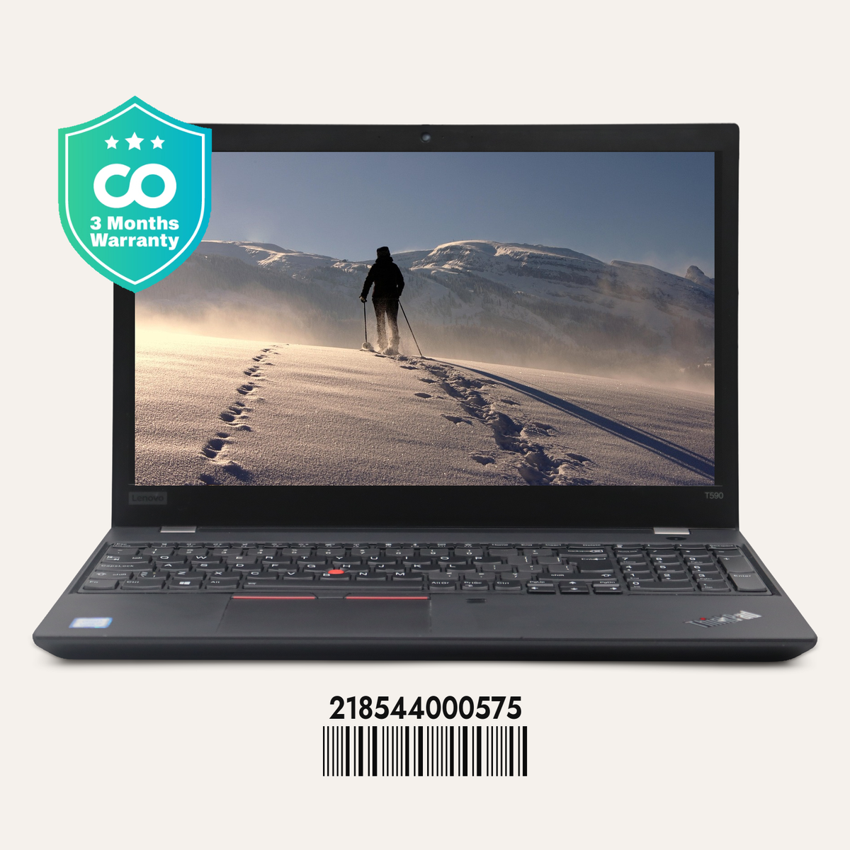 LENOVO THINKPAD T590 SN: 00575 front view