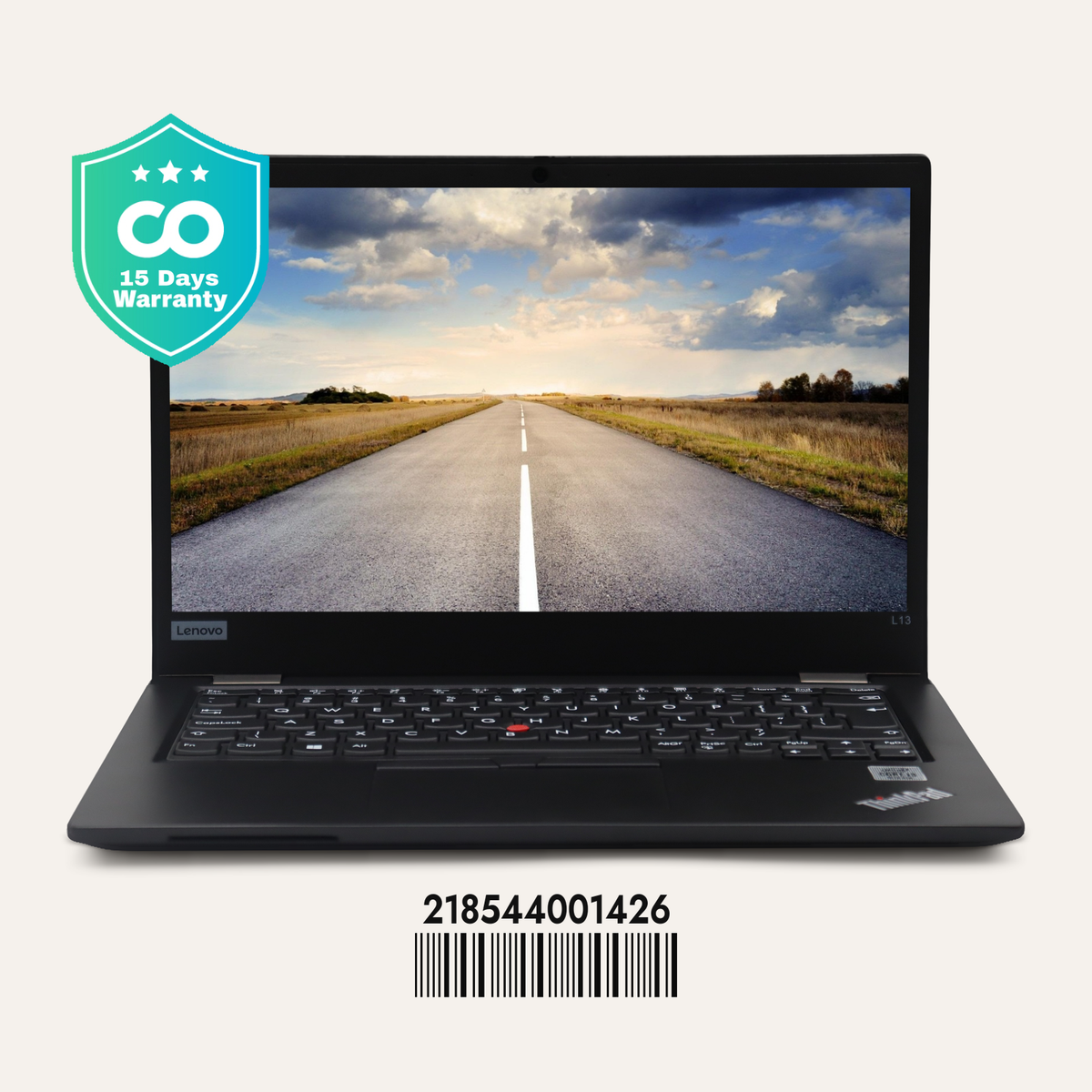LENOVO THINKPAD L13 SN: 01426 front view