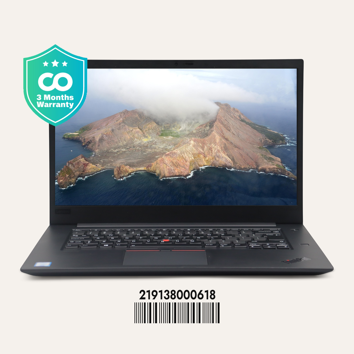 LENOVO THINKPAD X1 EXTREME 2ND SN: 00618 front view
