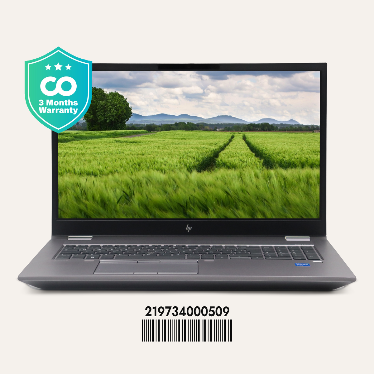 HP ZBOOK FURY 17 G8 SN: 00509 front view