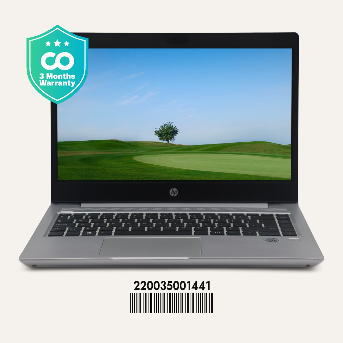 HP PROBOOK 440 G7 SN: 01441 front view