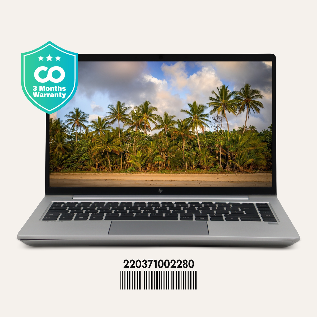 HP PROBOOK 445 G10 SN: 02280 front view