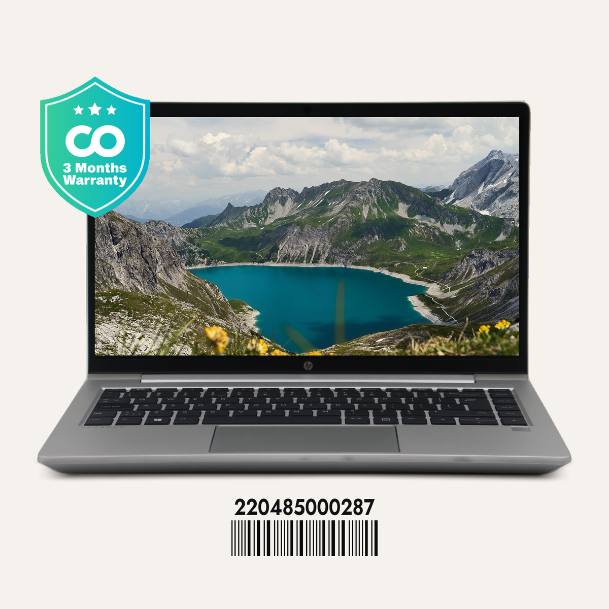 HP PROBOOK 445 G8 SN: 00287 front view