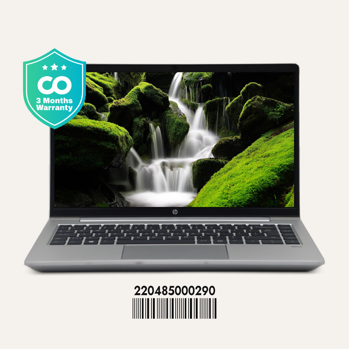HP PROBOOK 445 G8 SN: 00290 front view