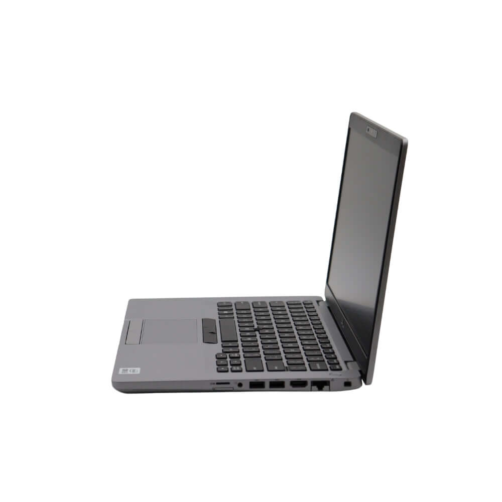 T-Comp Dell Latitude 5410 10th Gen i5 open laptop displaying Windows desktop screen